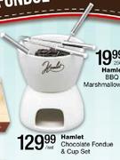Hamlet Chocolate Fondue & Cup Set - Per Set