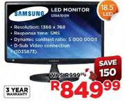 Samsung LED Monitor-18.5"