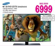 Samsung 3D FHD LED TV (UA46EH6030)-46"