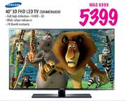 Samsung 3D FHD LED TV (UA40EH6030)-40"