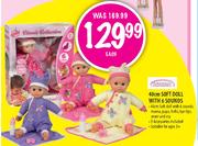 Dimian Soft Doll With 6 Sounds-40cm Each
