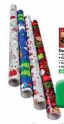 Swiss Wrap Roll-8m x 70cm Per Roll