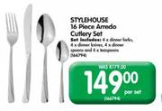 Stylehouse Arredo Cutlery Set-16 Piece Per Set