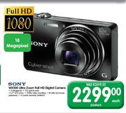Sony WX100 Ultra Zoom Full HD Digital Camera-Each
