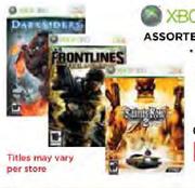 XBOX 360 Assorted Classic Titles-3's