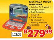 Kids Mega Touch Notebook
