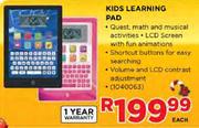 Kids Learning Pad-Each