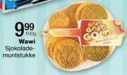 Wawi Sjokolade-muntstukke-100g