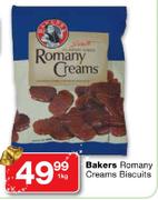 Bakers Romany Creams Biscuits - 1kg