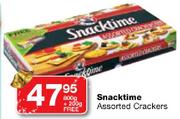 Snacktime Crackers - 800gm + 200gm Free