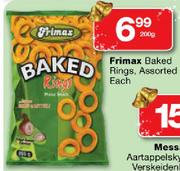 Frimax Baked Rings - 200gm Each