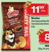 Simba Aartappelskyfies - 200gm