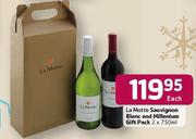 La Motte Sauvignon Blanc And Millenium Gift Pack-2x750ml Each