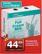 Housebrand Langlewe Melk Verskeidenheid-6x1L