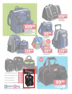 Pick n Pay : Save on Back to School Gear (31 Dec - 3 Feb), page 8