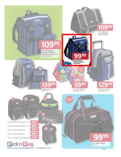 Pick n Pay : Save on Back to School Gear (31 Dec - 3 Feb), page 8