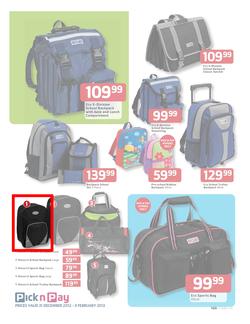 Pick n Pay : Save on Back to School Gear (31 Dec - 3 Feb), page 8