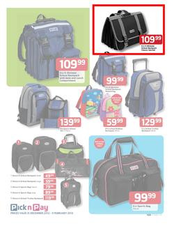 Pick n Pay : Save on Back to School Gear (31 Dec - 3 Feb), page 8