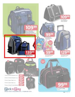 Pick n Pay : Save on Back to School Gear (31 Dec - 3 Feb), page 8