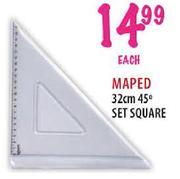 Maped 45degree Set Square-32cm Each