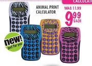 Animal Print Calculator-Each