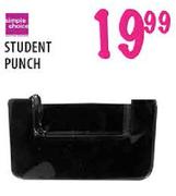 Simple Choice Student Punch