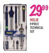 Helix 9 Piece Technical Set