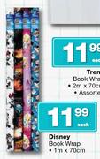 Disney Book Wrap-1m x 70cm Each