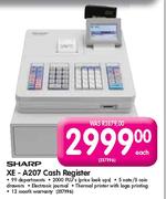 Sharp XE-A207 Cash Register-Each