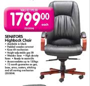Senators Highback Chair-Each