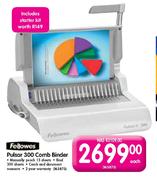 Fellowes Pulsar 300 Comb Binder-Each