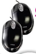 Logik Optical Mouse-2's Per Pack