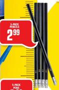 5-Pack Pencils