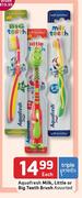 Aquafresh Milk,Little Or Big Teeth Brush Assorted Each