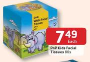 Pnp Kids Facial Tissues-80's Each
