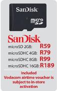 SanDisk MicroSD-2GB