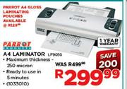 Parrot Products A4 Laminator (LF9050)