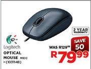 Logitech Optical Mouse (M100)