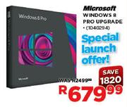 Microsoft Windows 8 Pro Upgrade