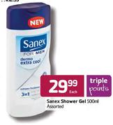 Sanex Shower Gel-500ml