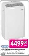 Delonghi 12500 BTU Portable Air Conditioner (PACN125HP)-Each