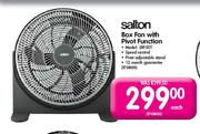 Salton Box Fan With Pivot Function (SBF50T)-Each