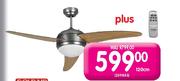 Goldair Black Ceiling Fan Plus Remote (GCF-501R)-132cm