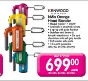 Kenwood Kmix Orange Hand Blender (HM807)-Each