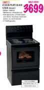 Defy 4 Solid Plate Black Stove (DSS497)