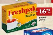 Freshpak Rooibos Teabags-80's
