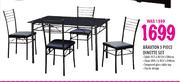 Braxton 5 Piece Dinette Set