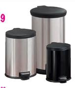 Mainstays Stainless Steel Bin-45L Each