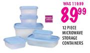 Simple Choice 12 Piece Microwave Storage Containers