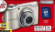 Nikon Digital Camera Bundle(L23)